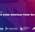 2024 Asian American Voter Survey Graphic