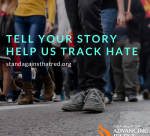 Tell your story to track hate